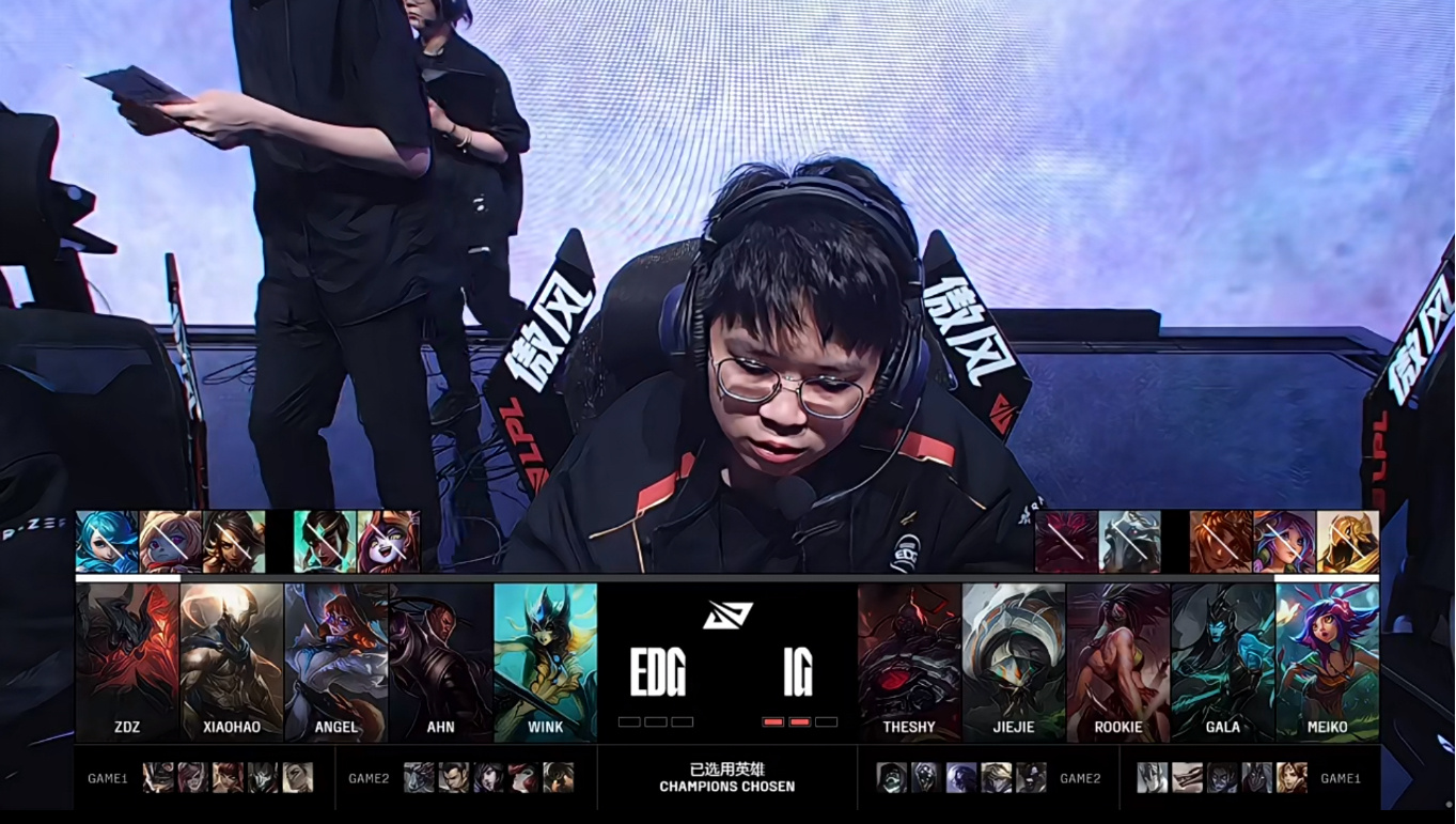C9碾压EDG，Scout团战一打五全球总决赛2:0（伦敦）